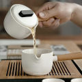 Luxurious White Pot Ceramic Teaware